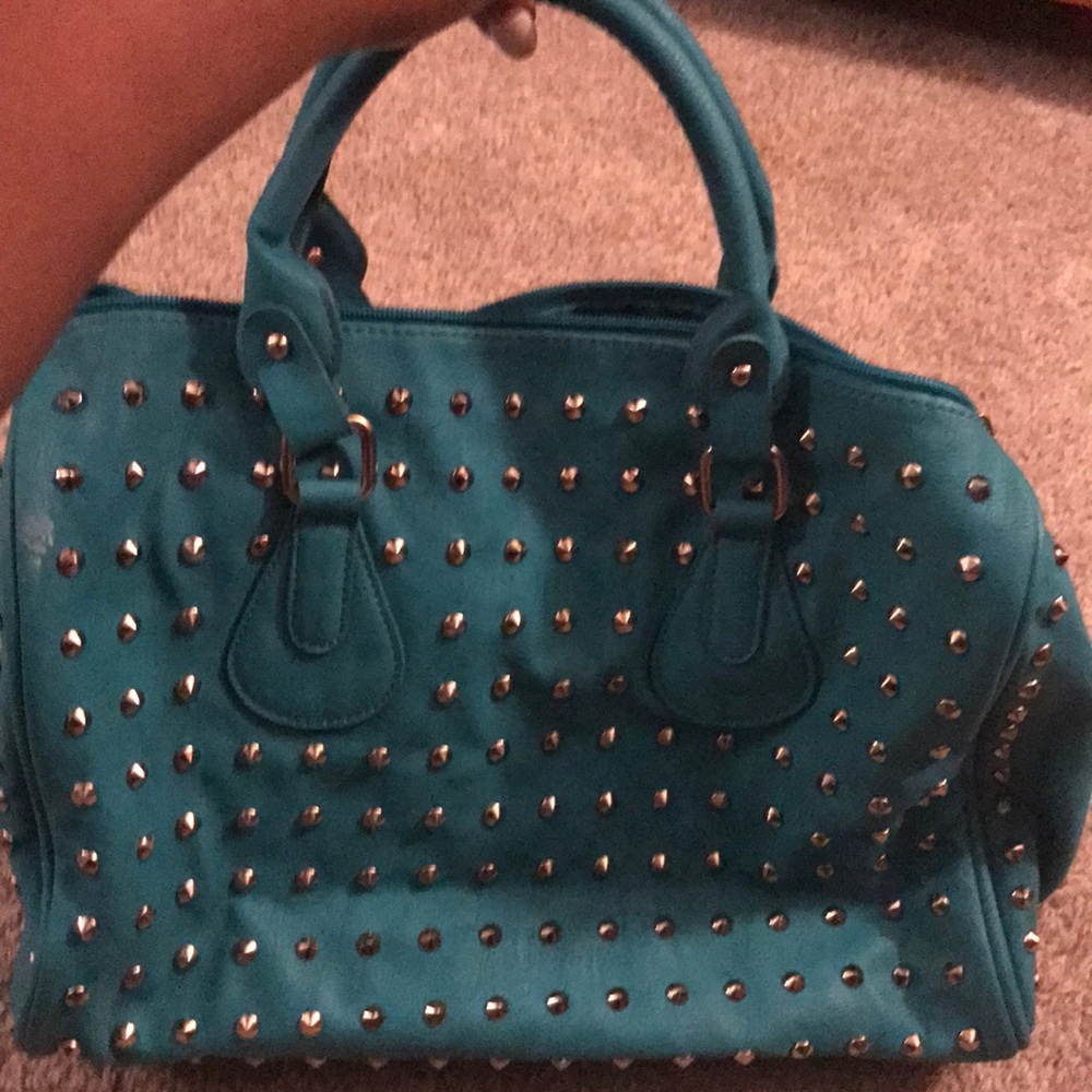 Turquoise or Tiffany Blue Handbag